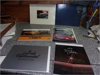 old car brochure lot