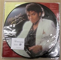 Micheal Jackson Thriller Record Album