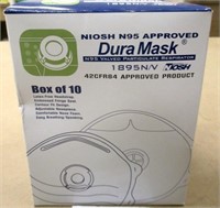 Box of 10 DuraMask 1895N/V Dust Masks