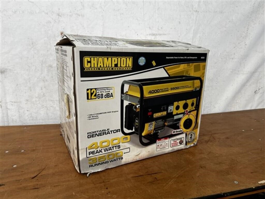 Champion 4000 watt Generator