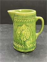 Vintage McCoy Pitcher w/ Grape Motif