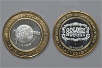 2 - Classic Casino Silver .999 Chips
