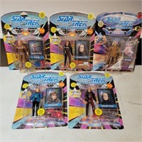 Star Trek action figures lot of five