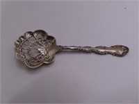 Sterling SIlver 4.25" Unusual Condiment Spoon 19g