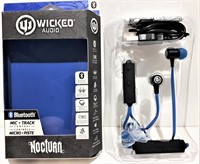 Neuf, Écouteurs micro Bluetooth WICKED "NOCTURN"