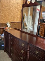 Buffet with mirror