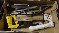 Wire Brush / Rope / Tool Lot