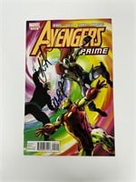 Autograph COA Avngers Prime #2 Comics