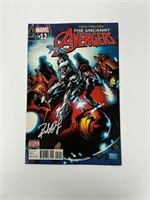 Autograph COA Uncanny Avengers #12 Comics