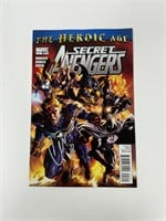 Autograph COA Secret Avengers #2 Comics