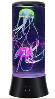 FICHENG Lava Lamp 7 Color Changing Jellyfish