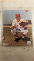 Johnny Bench Autographed 8X10 Framed Photo