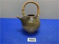 Stoneware Pot with Handle