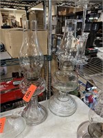 2PC VINTAGE KEROSENE LAMPS