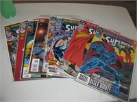 Lot of DC Superman Comic Books