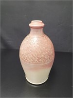 Quebec Artisan Pottery bottle vase starting
