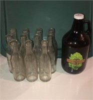 New Hampton Bottling Works Bottles, Toppling