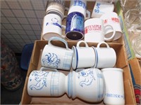 Dozen mugs, cups BR2