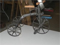 Decorative Metal Tricycle