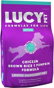 Lucy Pet Dog Food - Chicken  Rice & Pumpkin 12lb