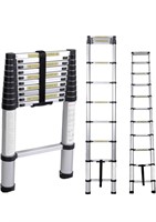 $125 (10.5ft) Aluminum Folding Ladder Telescopic