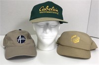 3 Hats-  2 Tan  1 Cabela’s