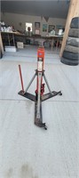 3 ton hydraulic jack on tripod