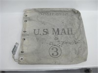 Vtg Canvas US Mail Bag