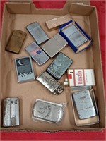 Lighters a few are Zippo
