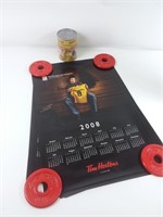 22 affiches/calendriers Crosby Tim Horton 2008