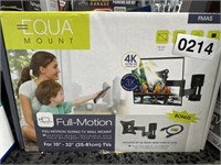 EQUA TV MOUNT 10-32” RETAIL $30