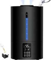 6L Humidifiers for Bedroom - Midnight Black