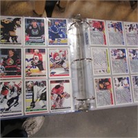 ALBUM OF PREMIER NHL HOCKEY CARDS