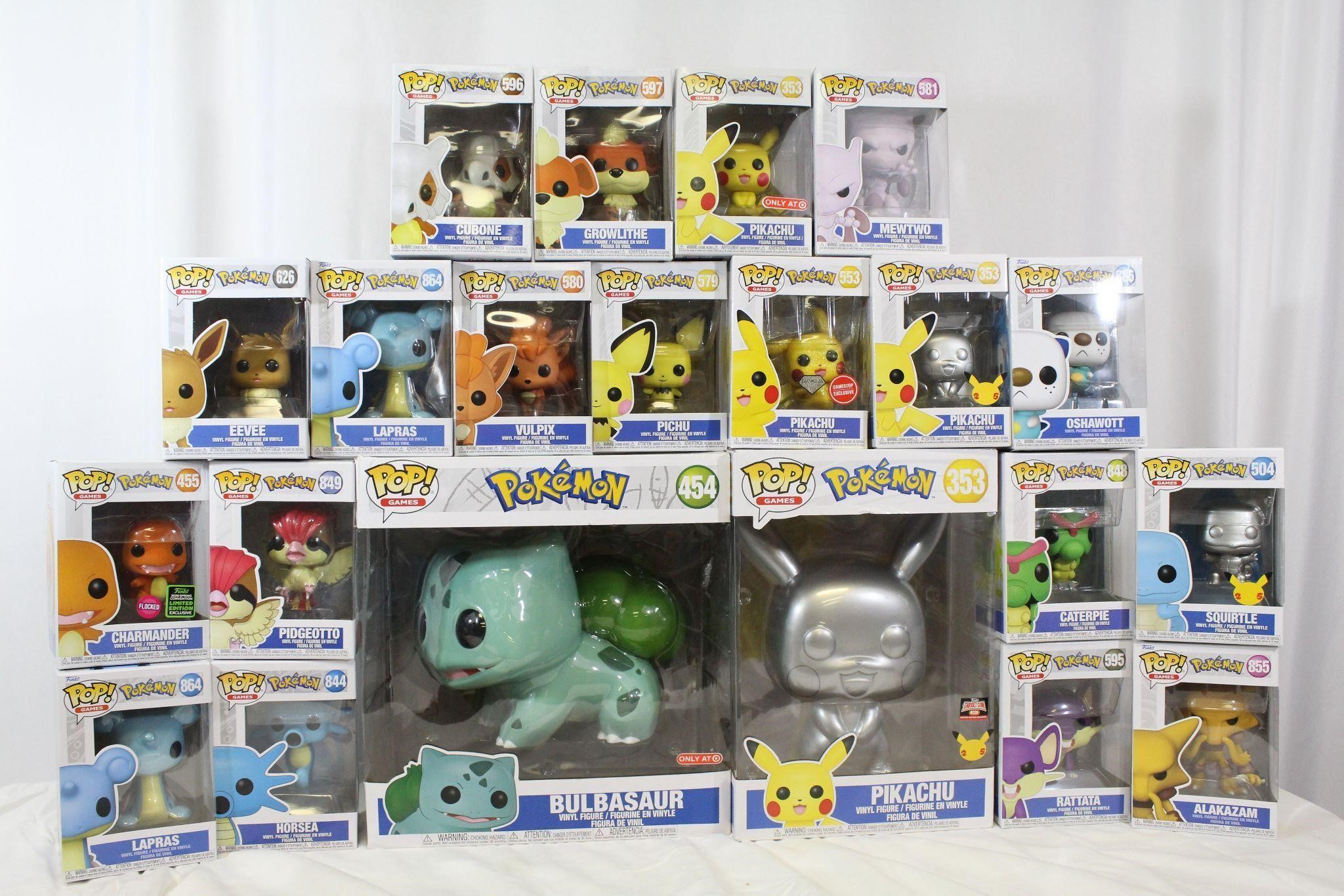 21 Pokemon Pop Funkos #1