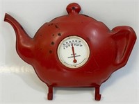 CUTE VNTG TIN ROOM THERMOMETER - WALL HANGING