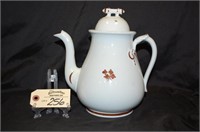Shaw Ironstone Tea Leaf Coffee Pitcher  - stamped