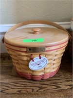 1999 CHRISTMAS LONGABERGER BASKET