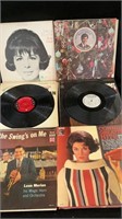 Vintage vinyl records, Eydie Gormé, and various