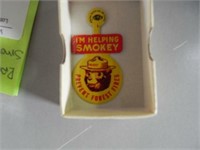 Vintage 1950s Smokey the Bear Lapel Pin