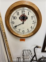 Vintage Wooden Copenhagen Clock Working