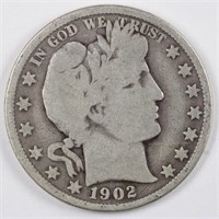 1902 Barber Half Dollar