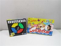 Board Games- Simon & Operation