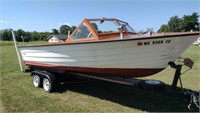 Carver 1968 boat and trailer