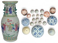 Lot of Mostly Old Chinese Porcelain Items.