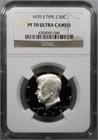 1979-S Kennedy Half Dollar Type 2 NGC PF70 UCAM