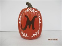 Light Up Halloween Pumpkin, "M"