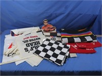 Checkered Flag Tablecloth & Flags, Nascar Flag,