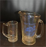 Beer Pitcher And Mug