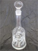 Crystal Decanter w/Ground Stopper