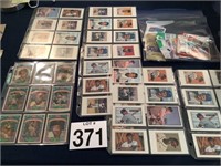 Sleeves of Assorted Baseball Cards